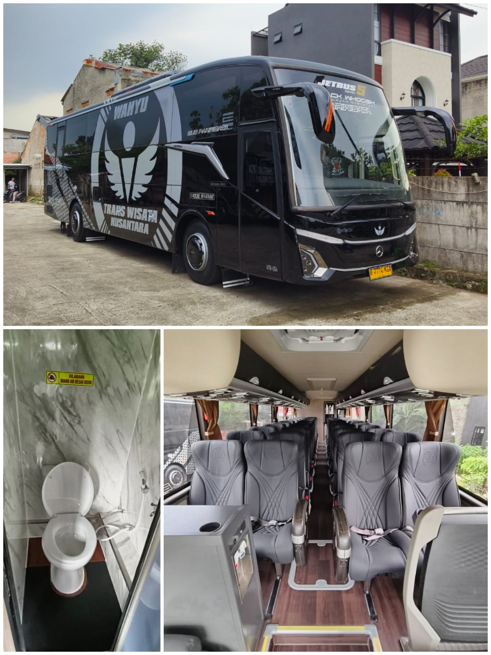 Big Bus 45 Seat Toilet + Smoking Room