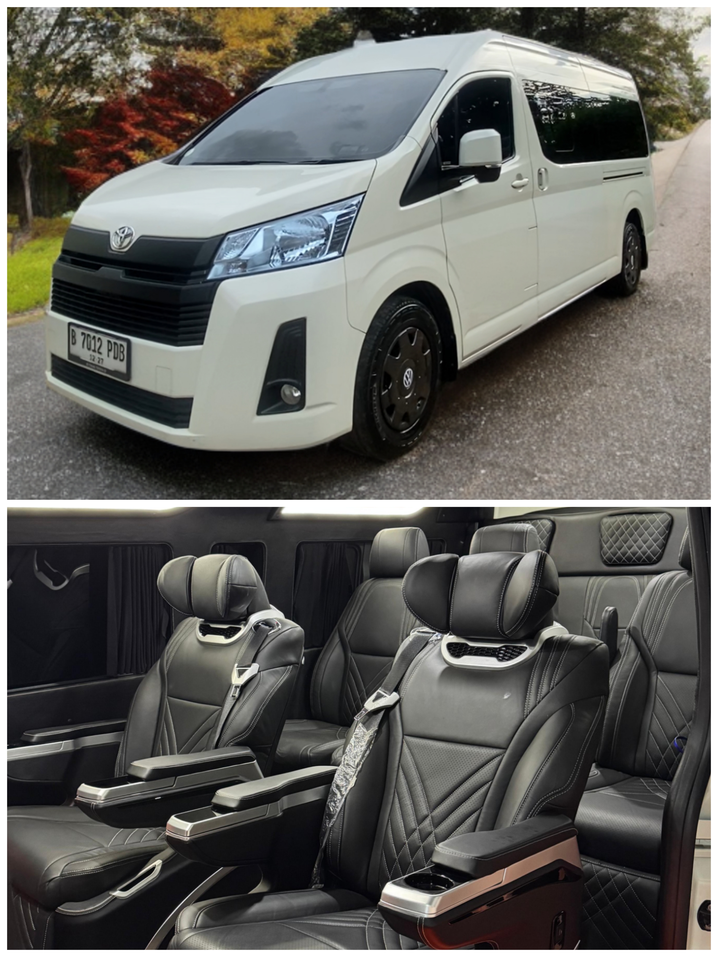 Hiace Luxury 9 Seat
