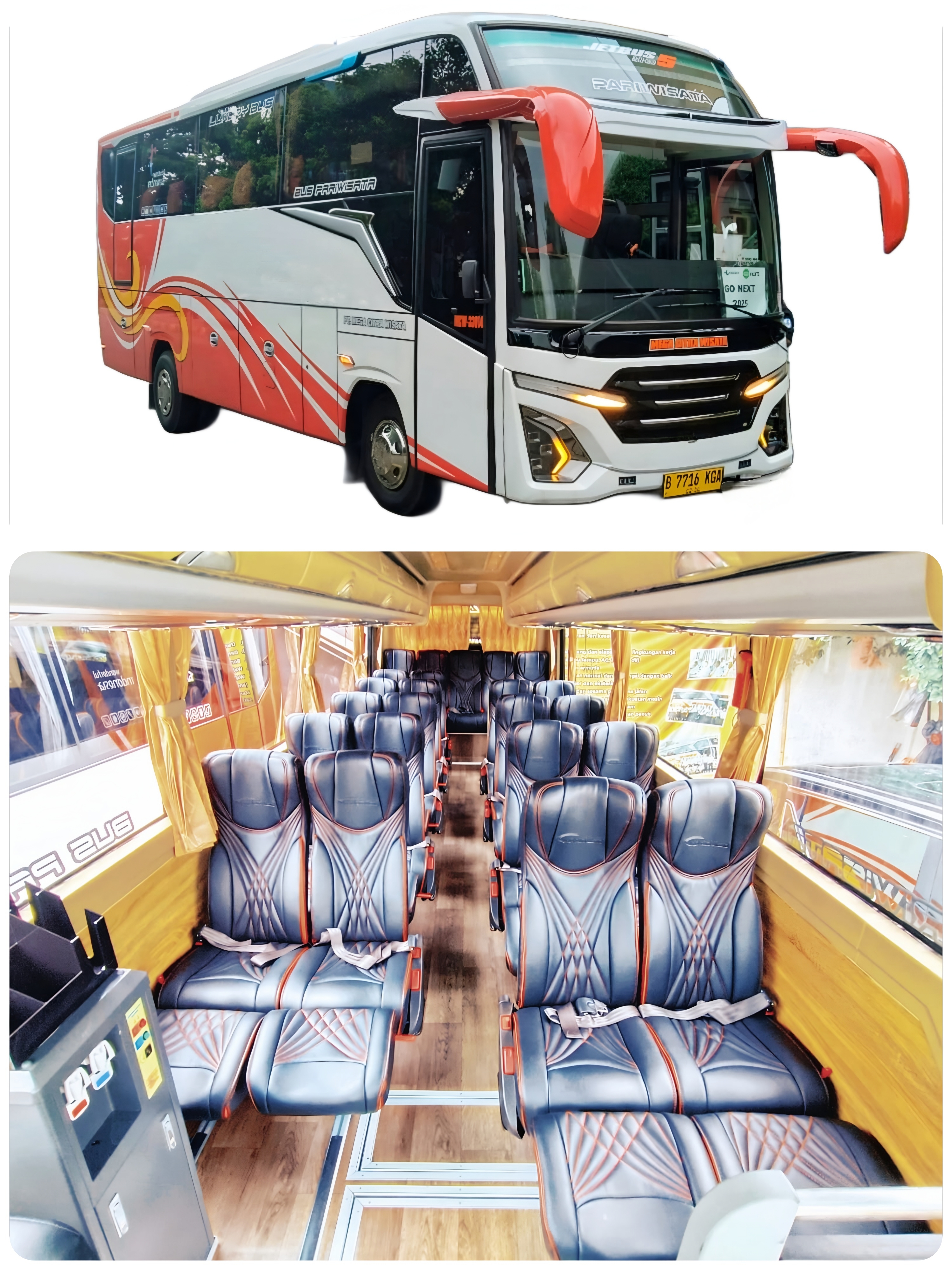 Medium Bus 18 Seat Legrest 